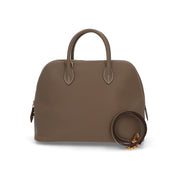 【中古/新品同様】 HERMES エルメス レディース バッグ ボリード1923 30 グレー系 シルバー金具 エトゥープ エプソン K刻印