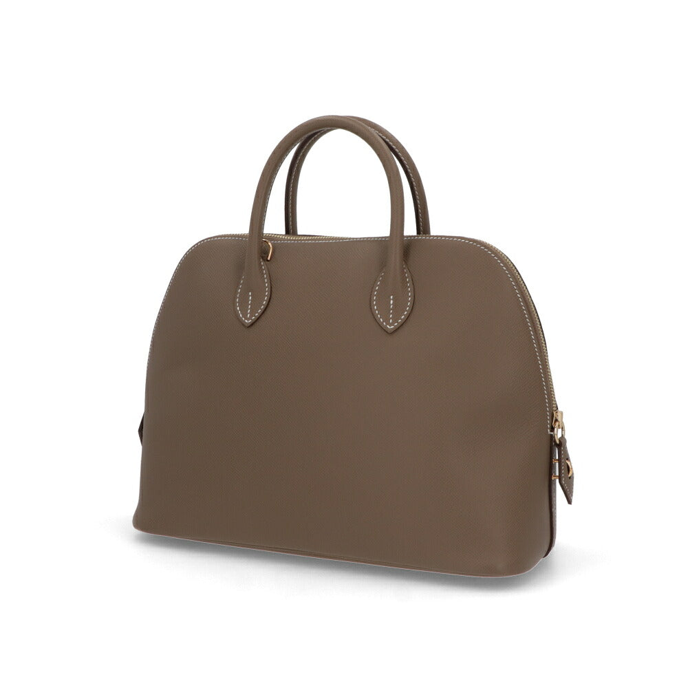【中古/新品同様】 HERMES エルメス レディース バッグ ボリード1923 30 グレー系 シルバー金具 エトゥープ エプソン K刻印