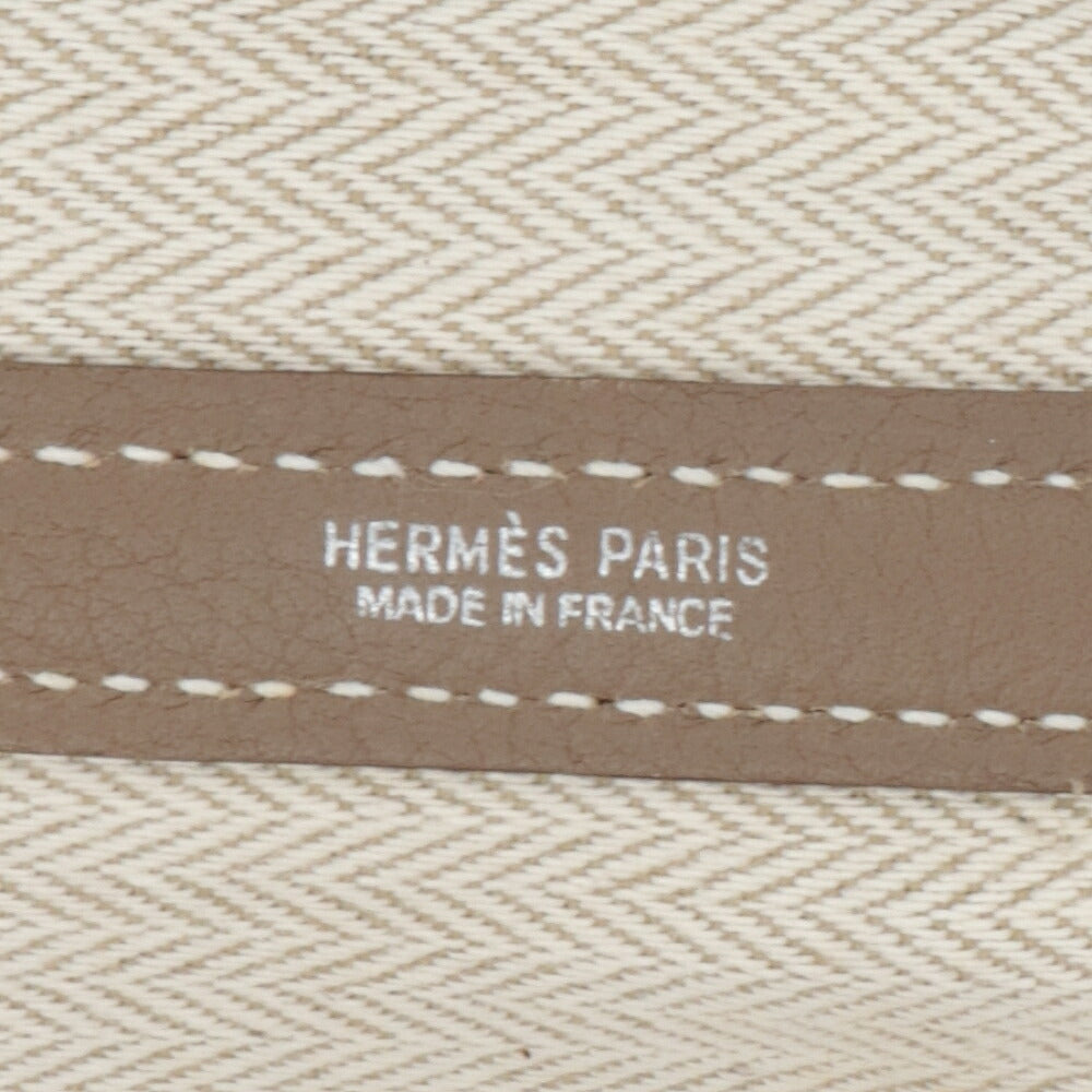 【中古/Aランク】 HERMES エルメス レディース バッグ ガーデンパーティTPM エトゥープ グレー系 トゴ □Ｎ刻印