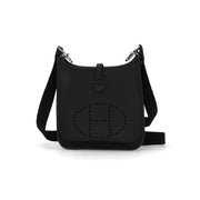 【中古/Aランク】 HERMES エルメス レディース バッグ エヴリン TPM (16) ブラック シルバー金具 トリヨンクレマンス Ｚ刻印