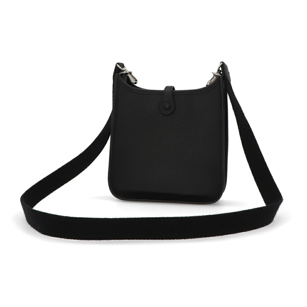 【中古/Aランク】 HERMES エルメス レディース バッグ エヴリン TPM (16) ブラック シルバー金具 トリヨンクレマンス Ｚ刻印