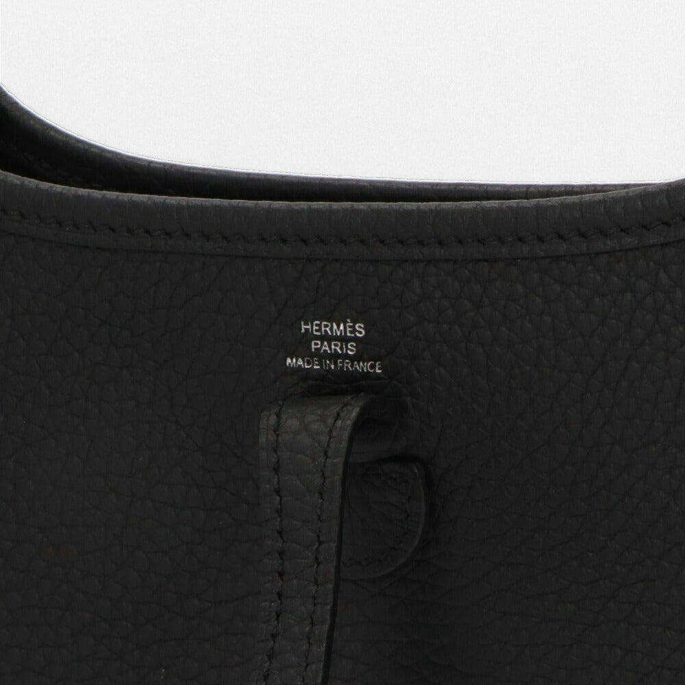 【中古/Aランク】 HERMES エルメス レディース バッグ エヴリン TPM (16) ブラック シルバー金具 トリヨンクレマンス Ｚ刻印