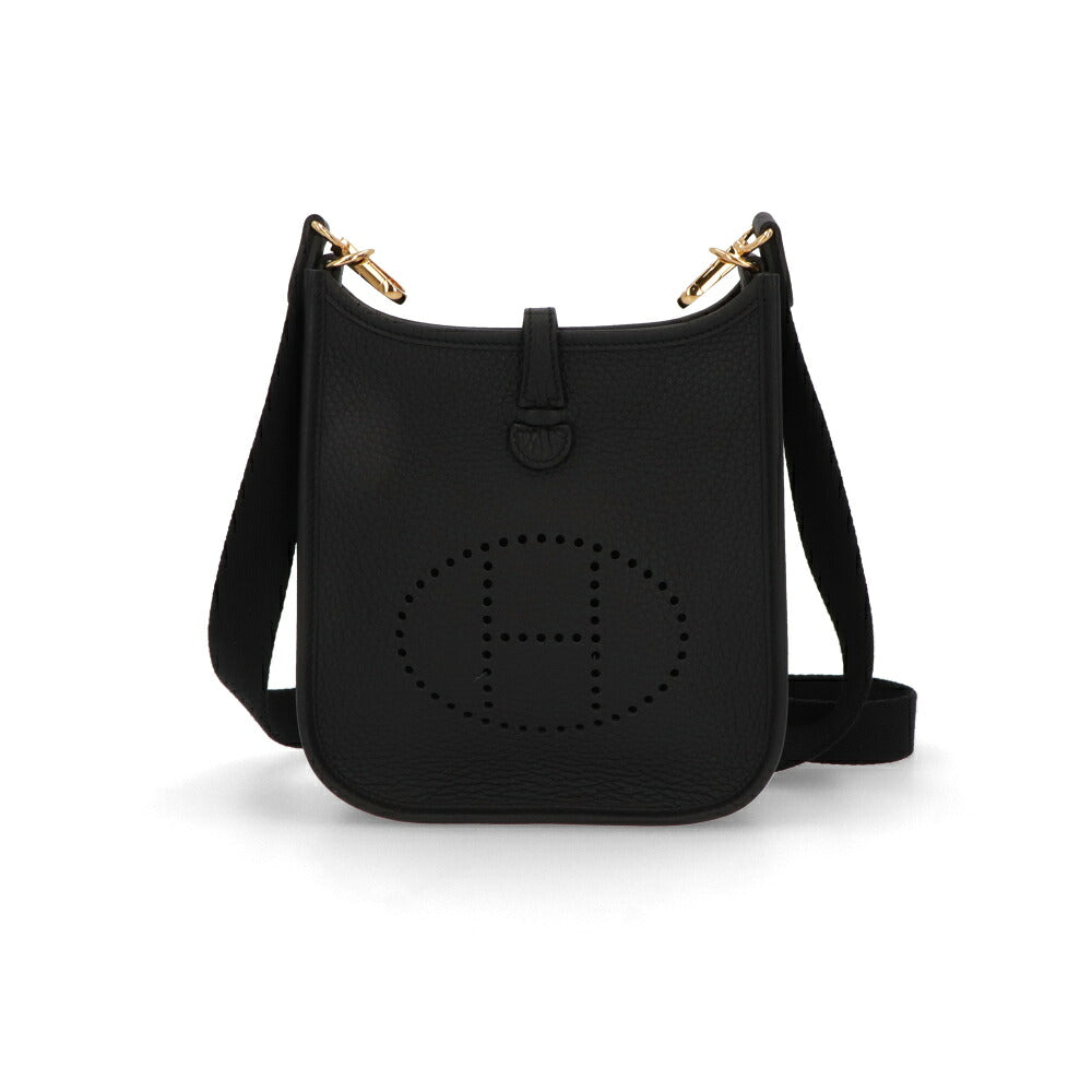 【中古/新品同様】 HERMES エルメス レディース バッグ エヴリン TPM (16) ブラック ゴールド金具 トリヨンクレマンス W刻印