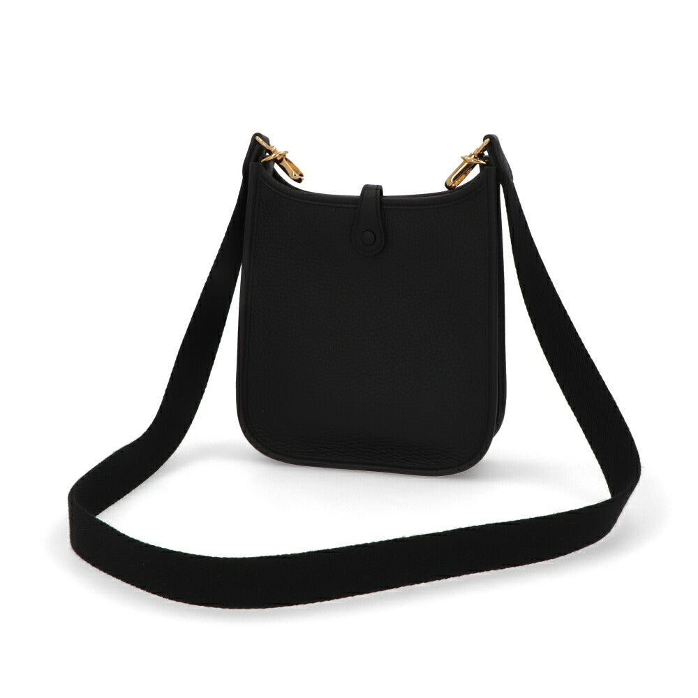 【中古/新品同様】 HERMES エルメス レディース バッグ エヴリン TPM (16) ブラック ゴールド金具 トリヨンクレマンス W刻印