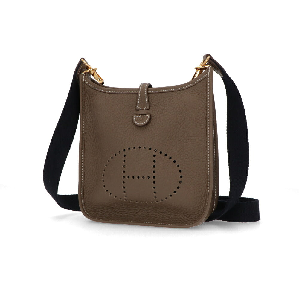 【中古/Aランク】 HERMES エルメス レディース バッグ エヴリン TPM (16) グレー系 ゴールド金具 エトゥープ トリヨンクレマンス T刻印