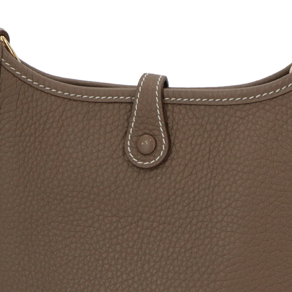 【中古/Aランク】 HERMES エルメス レディース バッグ エヴリン TPM (16) グレー系 ゴールド金具 エトゥープ トリヨンクレマンス T刻印