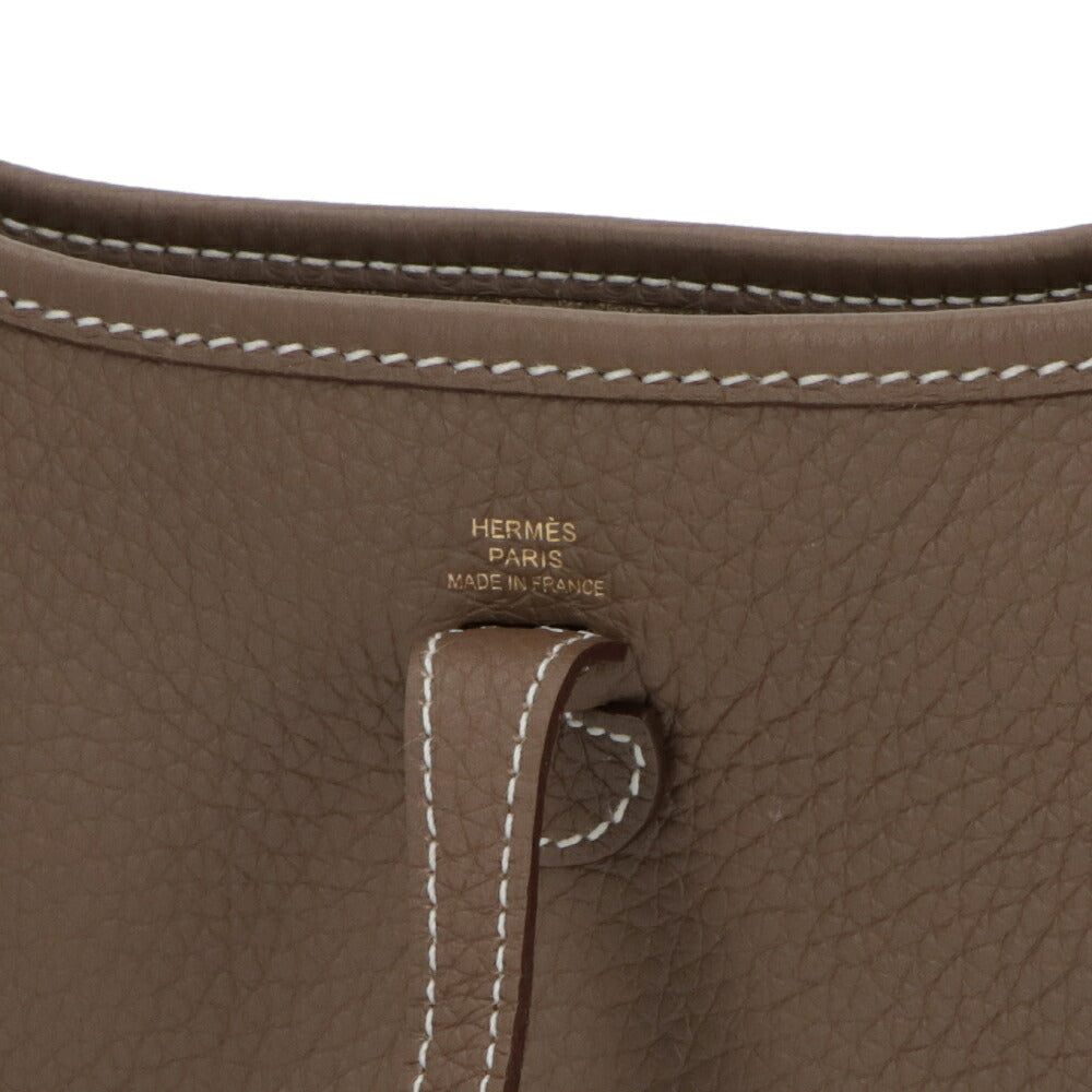 【中古/Aランク】 HERMES エルメス レディース バッグ エヴリン TPM (16) グレー系 ゴールド金具 エトゥープ トリヨンクレマンス T刻印
