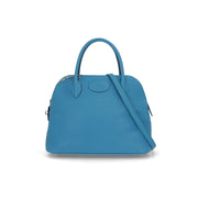 【中古/Aランク】 HERMES エルメス レディース バッグ ボリード31 ブルーザンジバル シルバー金具 トリヨンクレマンス A刻印