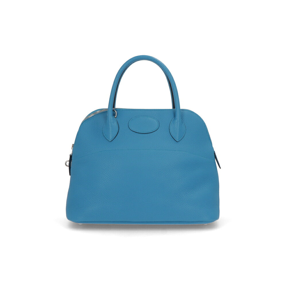 【中古/Aランク】 HERMES エルメス レディース バッグ ボリード31 ブルーザンジバル シルバー金具 トリヨンクレマンス A刻印