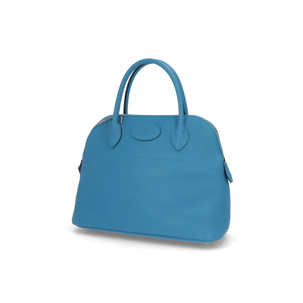 【中古/Aランク】 HERMES エルメス レディース バッグ ボリード31 ブルーザンジバル シルバー金具 トリヨンクレマンス A刻印