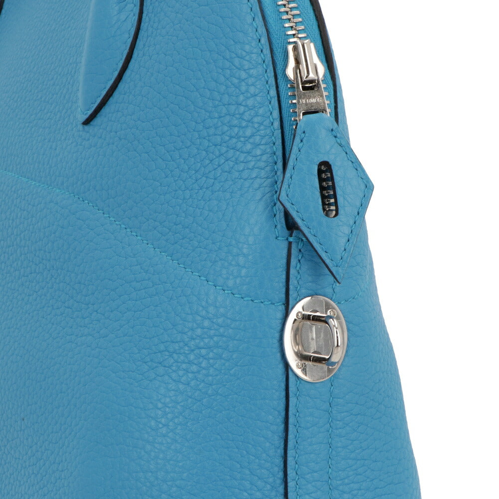 【中古/Aランク】 HERMES エルメス レディース バッグ ボリード31 ブルーザンジバル シルバー金具 トリヨンクレマンス A刻印