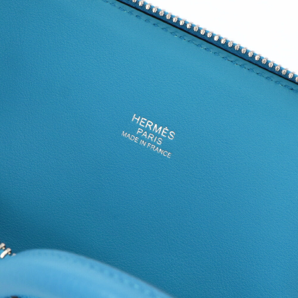 【中古/Aランク】 HERMES エルメス レディース バッグ ボリード31 ブルーザンジバル シルバー金具 トリヨンクレマンス A刻印