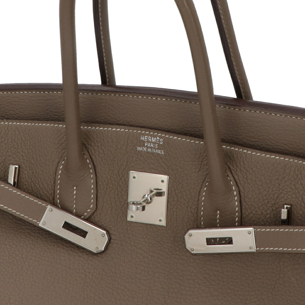【中古/Bランク】 HERMES エルメス レディース バッグ バーキン 35 トリヨンクレマンス □I刻印