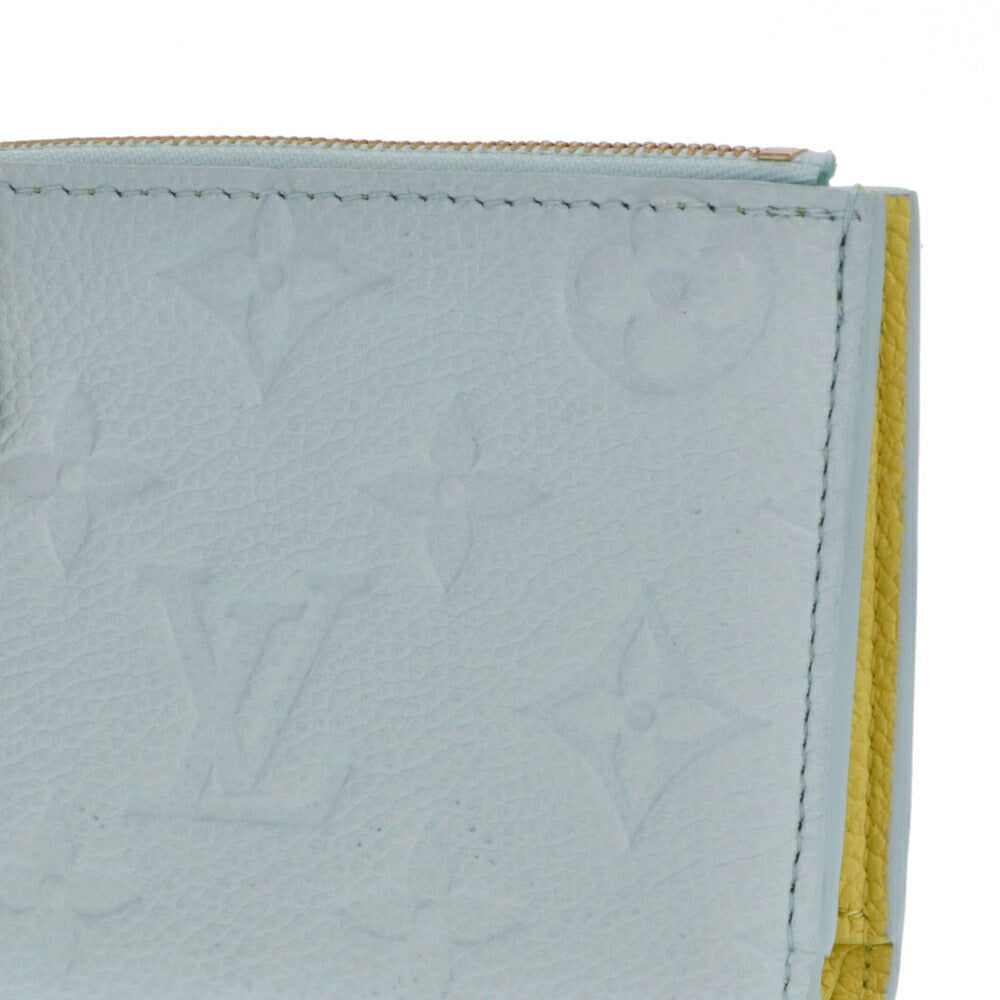 LOUIS VUITTON LOUIS VUITTON 財布 モノグラム･アンプラントレザー 二つ折り財布 M28049