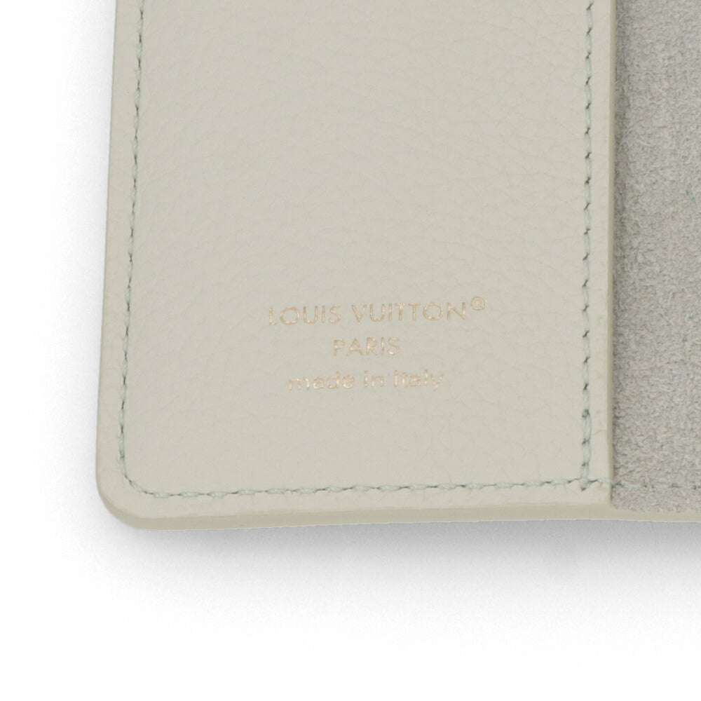 【中古/新品同様】LOUIS VUITTON ノートブックカバーPM･シャルル Sランク セラドン モノグラム･キャンバス  GI1583