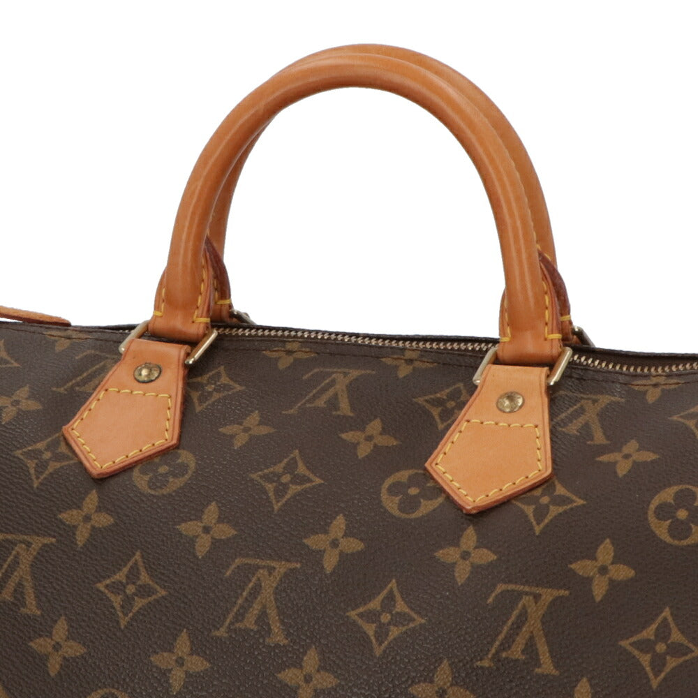 【中古/Bランク】LOUIS VUITTON ルイ ヴィトン ユニセックス ボストンバッグ スピーディ40 ブラウン系 モノグラム シリアルあり ヴィンテージ 大容量 M41552