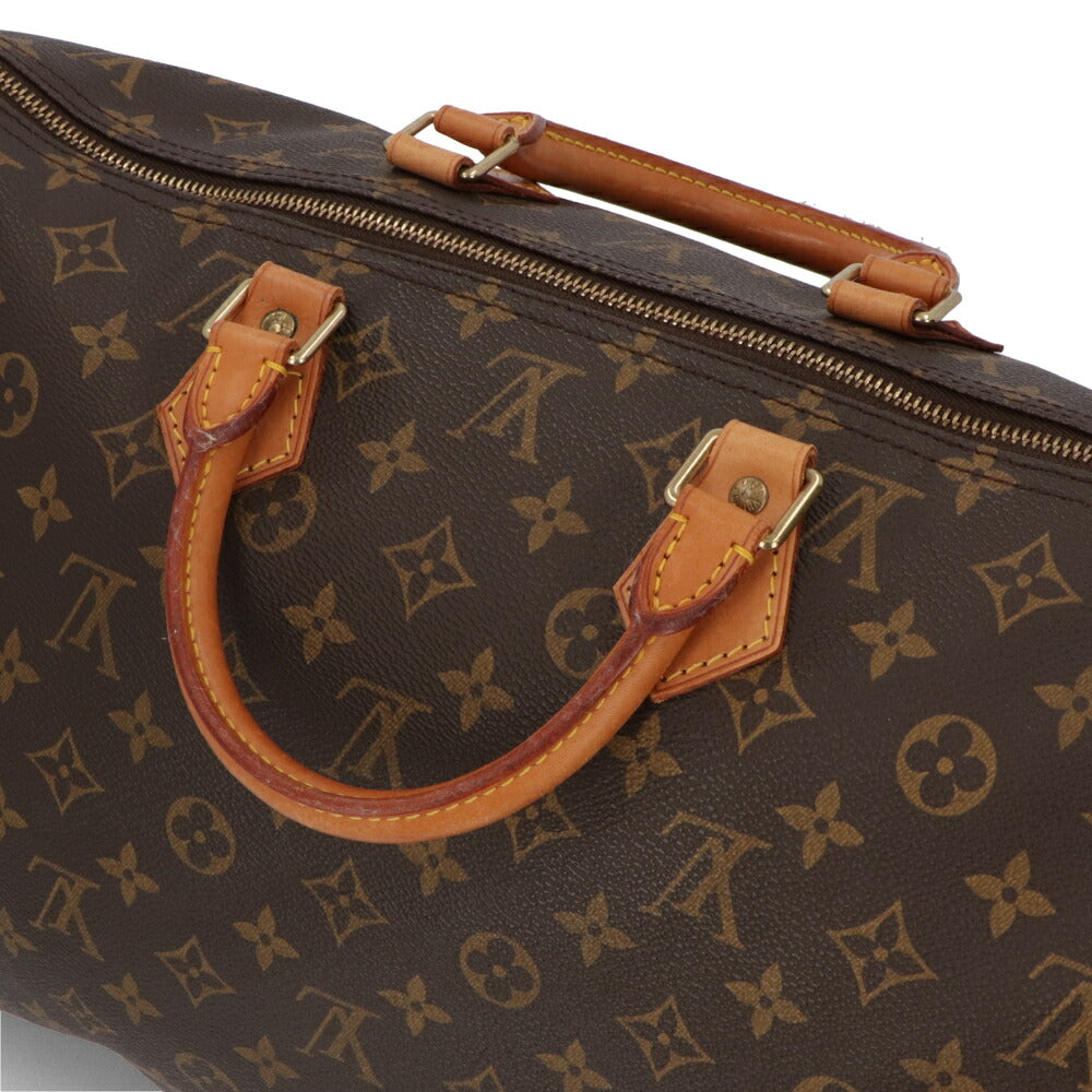 【中古/Bランク】LOUIS VUITTON ルイ ヴィトン ユニセックス ボストンバッグ スピーディ40 ブラウン系 モノグラム シリアルあり ヴィンテージ 大容量 M41552