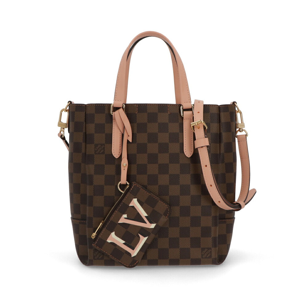 【中古/Aランク】 LOUIS VUITTON ルイ ヴィトン レディース バッグ ショルダーバッグ ベルモント ブラウン 中古 ヴィンテージ IC反応あり ダミエ N60297