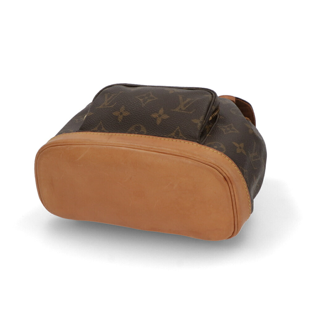 【中古/Bランク】 LOUIS VUITTON ルイ ヴィトン レディース バッグ リュック・デイパック ミニモンスリ ブラウン系 モノグラムキャンバス シリアルあり ミニリュック M51137