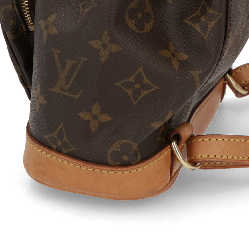 【中古/Bランク】 LOUIS VUITTON ルイ ヴィトン レディース バッグ リュック・デイパック ミニモンスリ ブラウン系 モノグラムキャンバス シリアルあり ミニリュック M51137