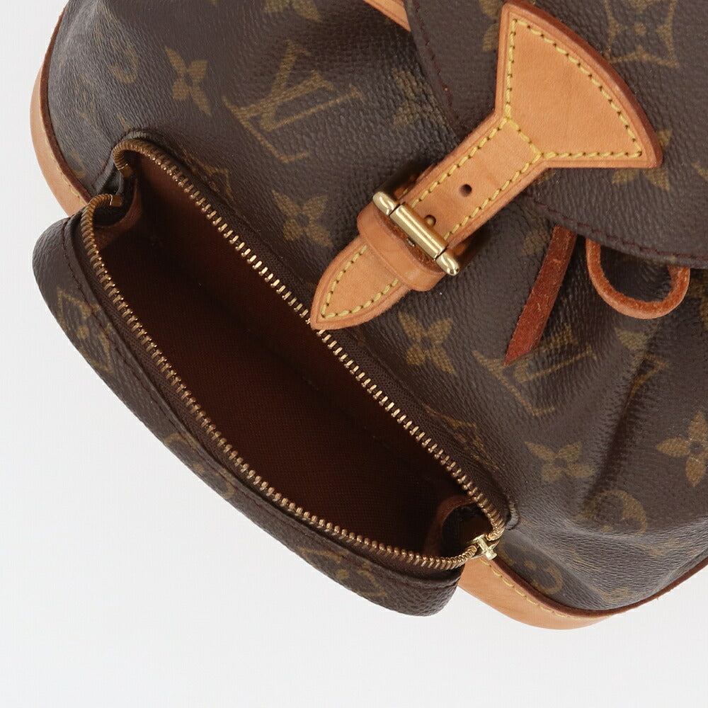 【中古/Bランク】 LOUIS VUITTON ルイ ヴィトン レディース バッグ リュック・デイパック ミニモンスリ ブラウン系 モノグラムキャンバス シリアルあり ミニリュック M51137