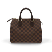 【中古/Aランク】 LOUIS VUITTON ルイ ヴィトン レディース バッグ ハンドバッグ スピーディ25 ブラウン系 ダミエ シリアルあり ヴィンテージ N41532