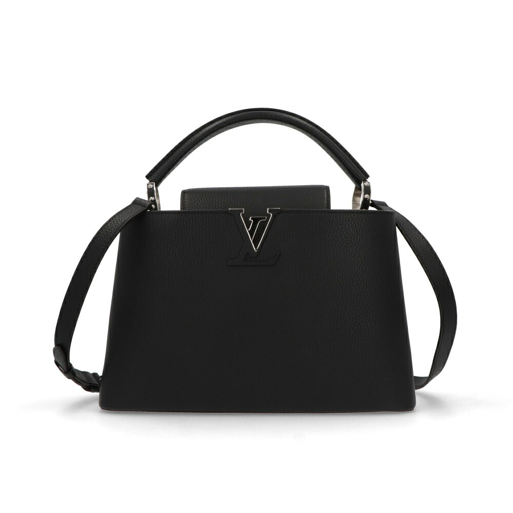 【中古/Aランク】 LOUIS VUITTON ルイ ヴィトン レディース バッグ ハンドバッグ カプシーヌMM ブラック トリヨンレザー シリアルあり ヴィンテージ M42242