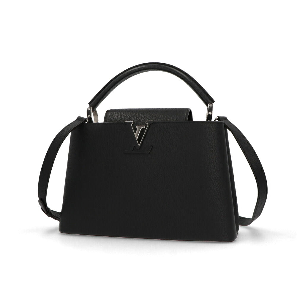 【中古/Aランク】 LOUIS VUITTON ルイ ヴィトン レディース バッグ ハンドバッグ カプシーヌMM ブラック トリヨンレザー シリアルあり ヴィンテージ M42242