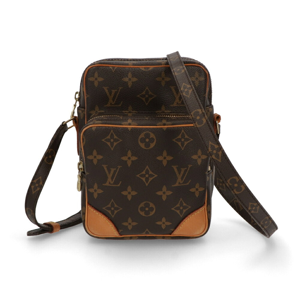 【中古/Bランク】 LOUIS VUITTON ルイ ヴィトン ユニセックス バッグ ショルダーバッグ アマゾン ブラウン系 モノグラムキャンバス シリアルあり ヴィンテージ M45236