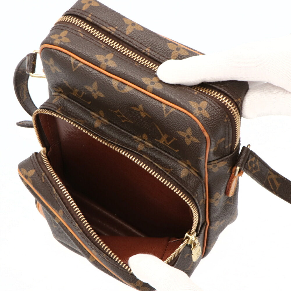 【中古/Bランク】 LOUIS VUITTON ルイ ヴィトン ユニセックス バッグ ショルダーバッグ アマゾン ブラウン系 モノグラムキャンバス シリアルあり ヴィンテージ M45236