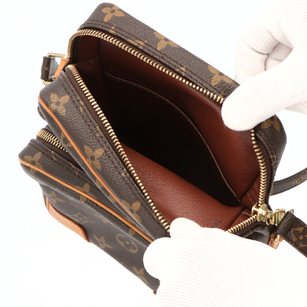 【中古/Bランク】 LOUIS VUITTON ルイ ヴィトン ユニセックス バッグ ショルダーバッグ アマゾン ブラウン系 モノグラムキャンバス シリアルあり ヴィンテージ M45236