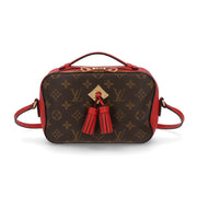 【中古/Aランク】LOUIS VUITTON ルイ ヴィトン レディース バッグ ショルダーバッグ サントンジュ Aランク フリンジ付き ミニバッグ M43556