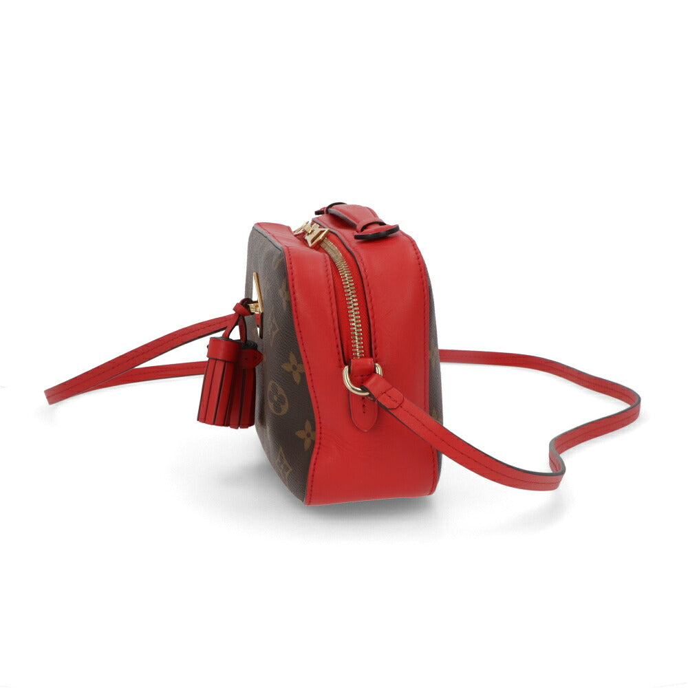 【中古/Aランク】LOUIS VUITTON ルイ ヴィトン レディース バッグ ショルダーバッグ サントンジュ Aランク フリンジ付き ミニバッグ M43556