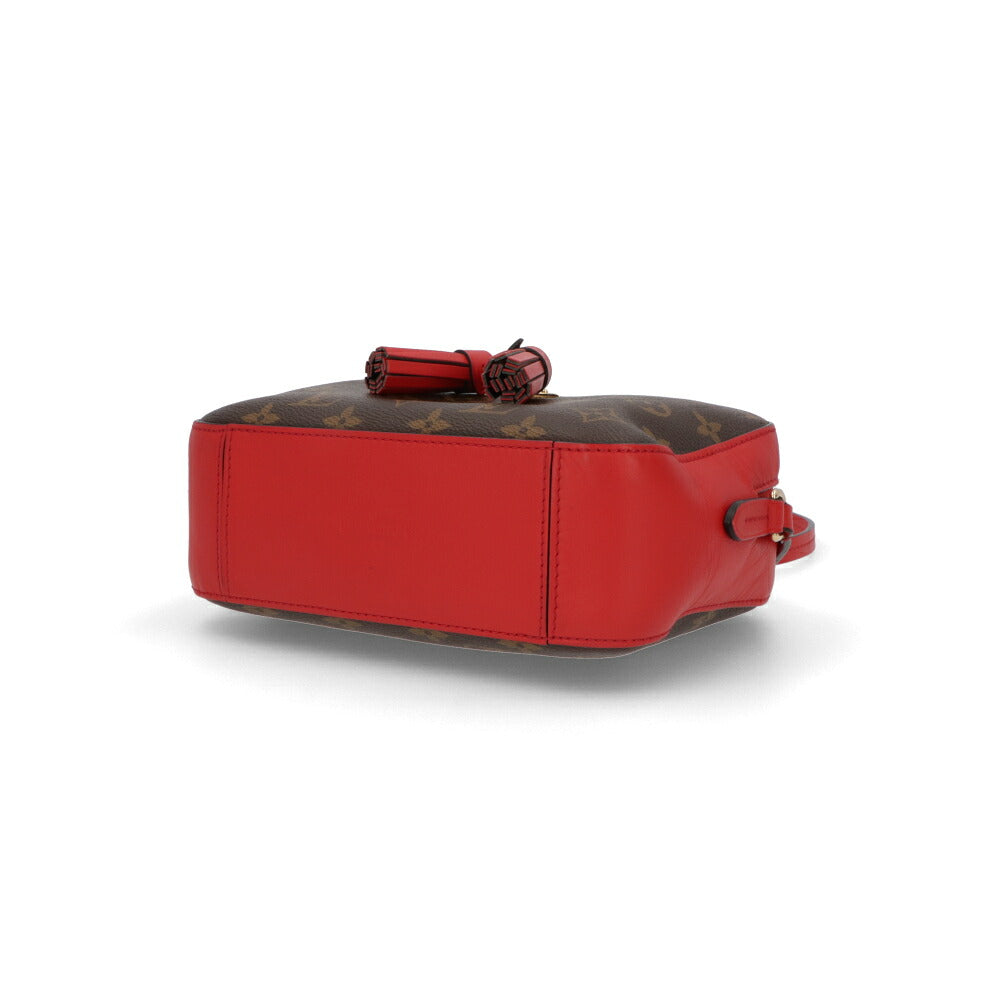 【中古/Aランク】LOUIS VUITTON ルイ ヴィトン レディース バッグ ショルダーバッグ サントンジュ Aランク フリンジ付き ミニバッグ M43556
