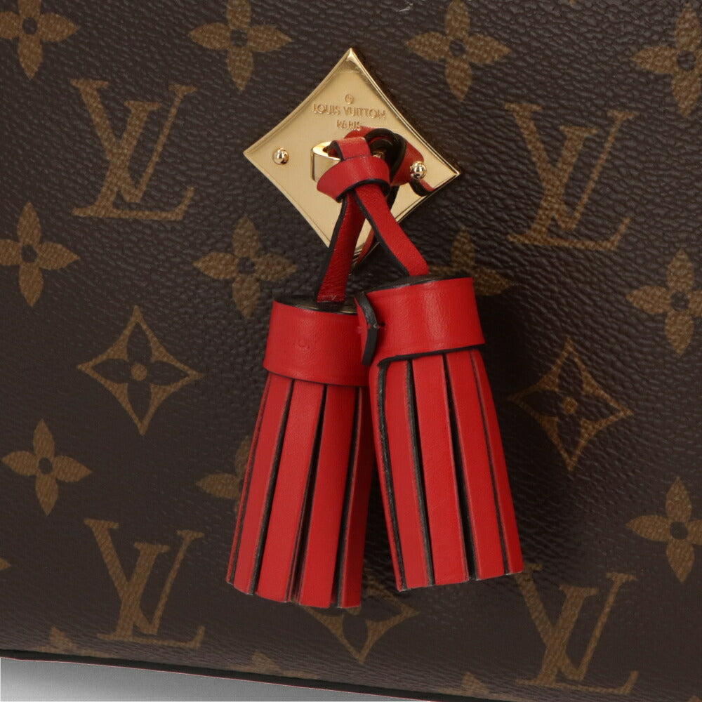 【中古/Aランク】LOUIS VUITTON ルイ ヴィトン レディース バッグ ショルダーバッグ サントンジュ Aランク フリンジ付き ミニバッグ M43556