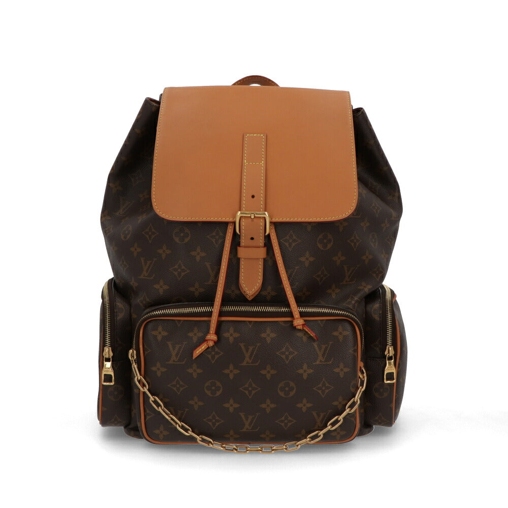 【中古/Aランク】 LOUIS VUITTON ルイ ヴィトン ユニセックス バッグ リュック・デイパック トリオバックパック ブラウン系 モノグラムキャンバス シリアルあり バックパック M44658