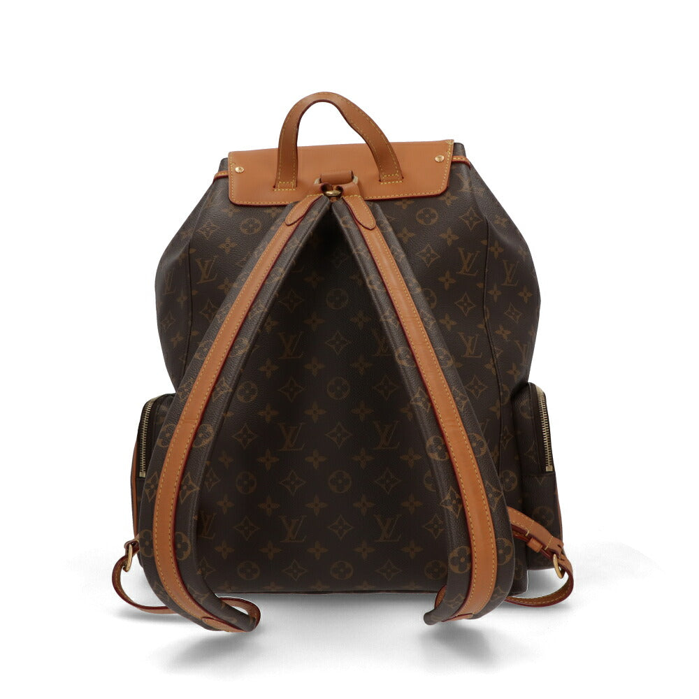 【中古/Aランク】 LOUIS VUITTON ルイ ヴィトン ユニセックス バッグ リュック・デイパック トリオバックパック ブラウン系 モノグラムキャンバス シリアルあり バックパック M44658