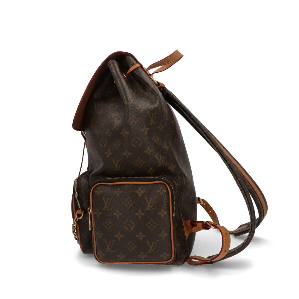 【中古/Aランク】 LOUIS VUITTON ルイ ヴィトン ユニセックス バッグ リュック・デイパック トリオバックパック ブラウン系 モノグラムキャンバス シリアルあり バックパック M44658