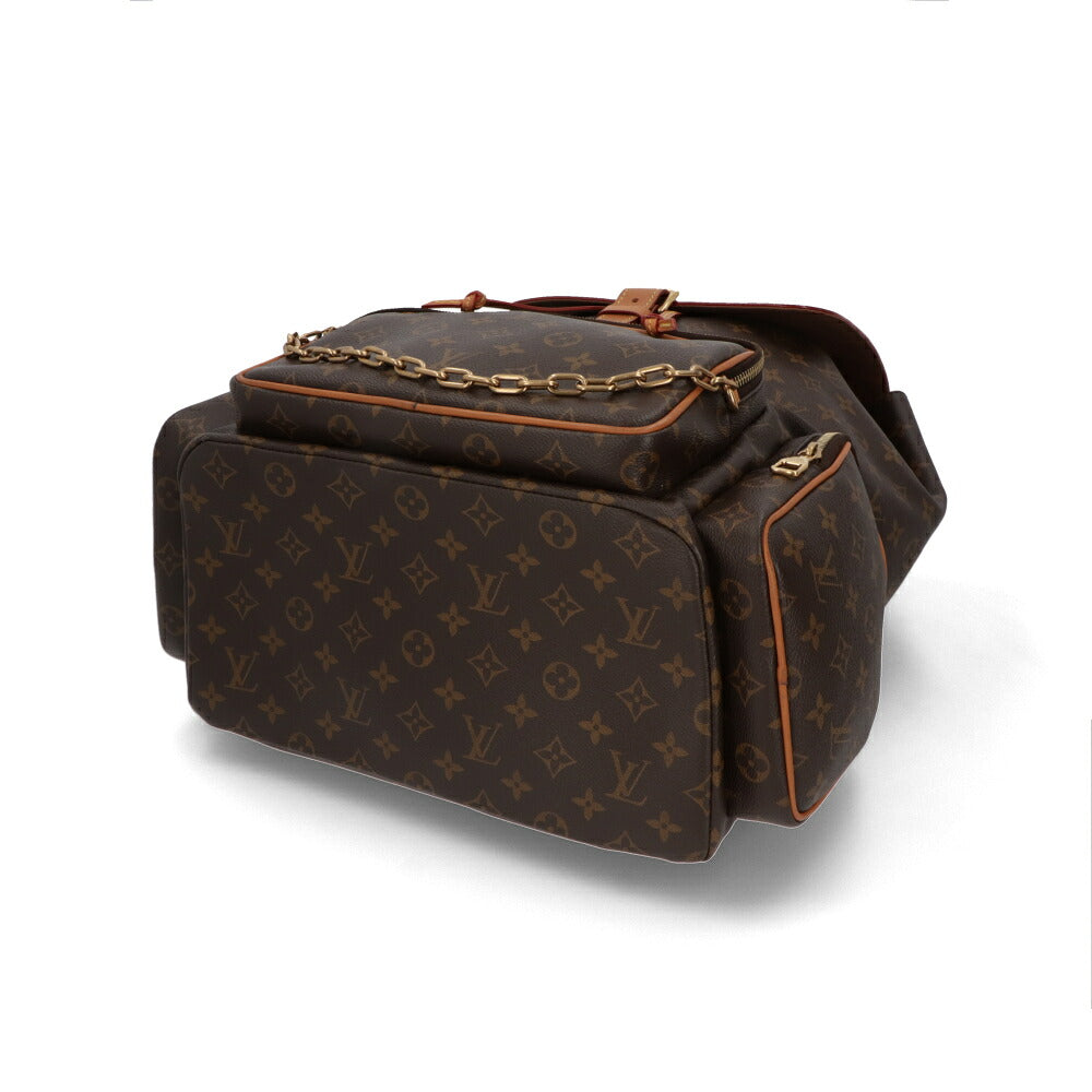 【中古/Aランク】 LOUIS VUITTON ルイ ヴィトン ユニセックス バッグ リュック・デイパック トリオバックパック ブラウン系 モノグラムキャンバス シリアルあり バックパック M44658