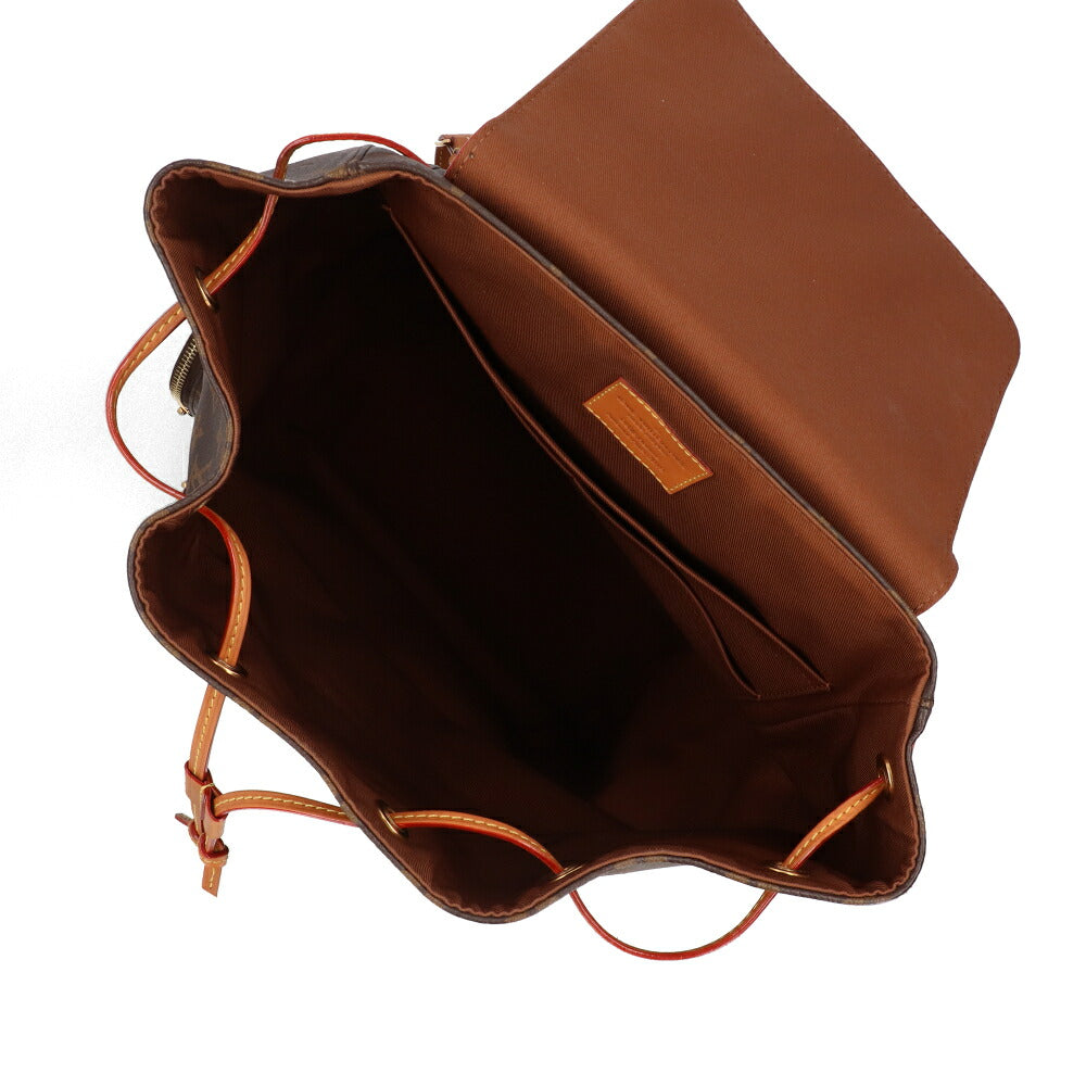 【中古/Aランク】 LOUIS VUITTON ルイ ヴィトン ユニセックス バッグ リュック・デイパック トリオバックパック ブラウン系 モノグラムキャンバス シリアルあり バックパック M44658