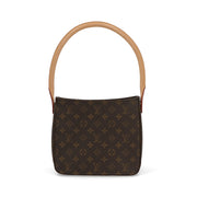 【中古/ABランク】 LOUIS VUITTON ルイ ヴィトン レディース バッグ ショルダーバッグ ルーピングMM ブラウン系 モノグラムキャンバス シリアルあり ハンドバッグ ヴィンテージ M51146