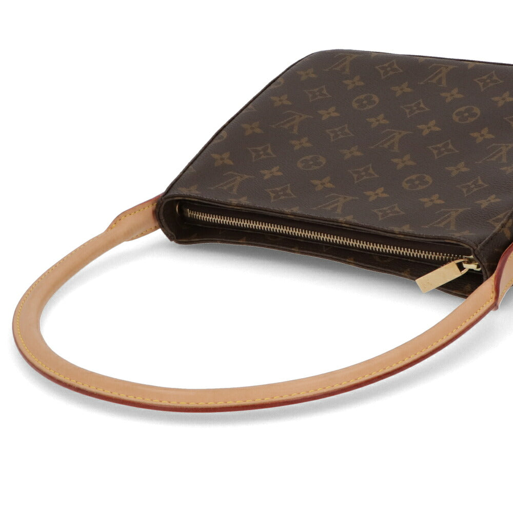 【中古/ABランク】 LOUIS VUITTON ルイ ヴィトン レディース バッグ ショルダーバッグ ルーピングMM ブラウン系 モノグラムキャンバス シリアルあり ハンドバッグ ヴィンテージ M51146