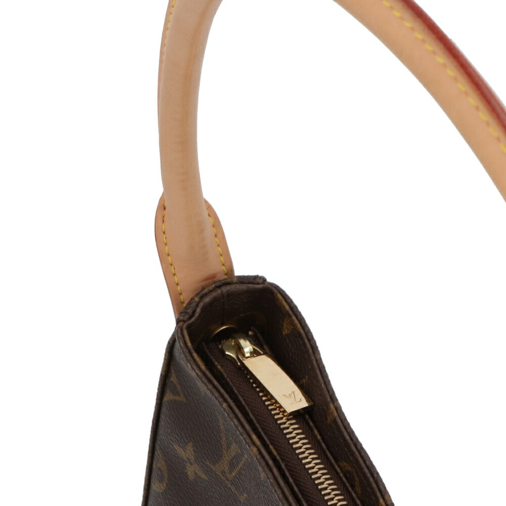 【中古/ABランク】 LOUIS VUITTON ルイ ヴィトン レディース バッグ ショルダーバッグ ルーピングMM ブラウン系 モノグラムキャンバス シリアルあり ハンドバッグ ヴィンテージ M51146