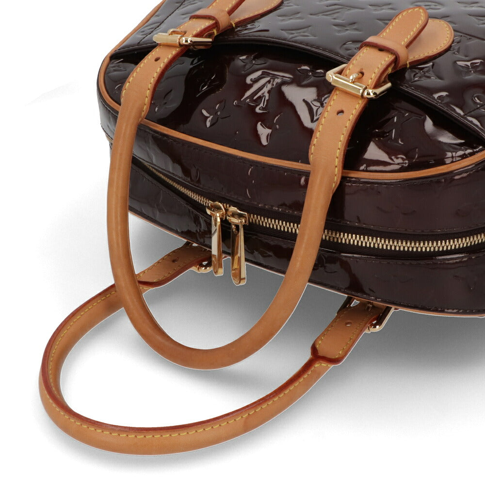 【中古/Aランク】 LOUIS VUITTON ルイ ヴィトン レディース ハンドバッグ ヴェルニ サミットドライブ アマランテ トートバッグ モノグラム パープル M93516