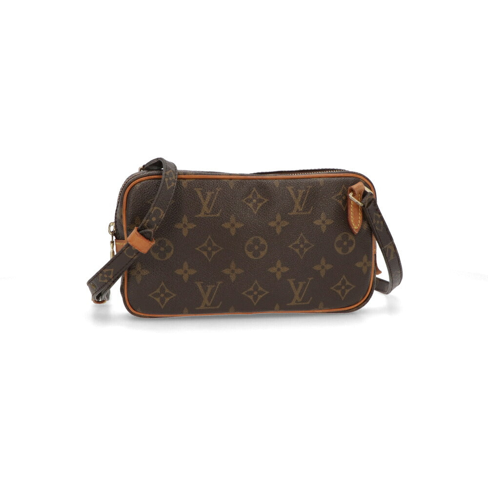 【中古/Bランク】 LOUIS VUITTON ルイ ヴィトン レディース バッグ ショルダーバッグ ポシェット・マルリーバンドリエール ブラウン系 モノグラムキャンバス シリアルあり ヴィンテージ M51828