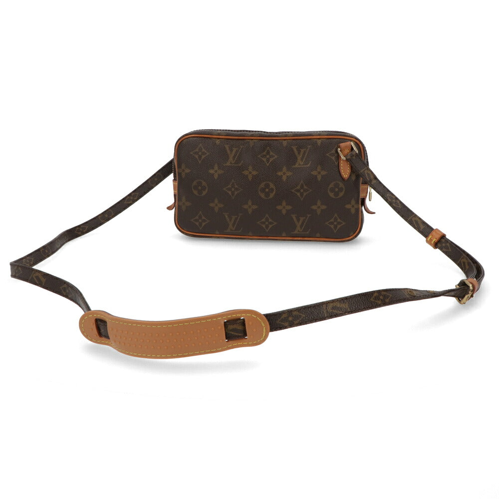 【中古/Bランク】 LOUIS VUITTON ルイ ヴィトン レディース バッグ ショルダーバッグ ポシェット・マルリーバンドリエール ブラウン系 モノグラムキャンバス シリアルあり ヴィンテージ M51828