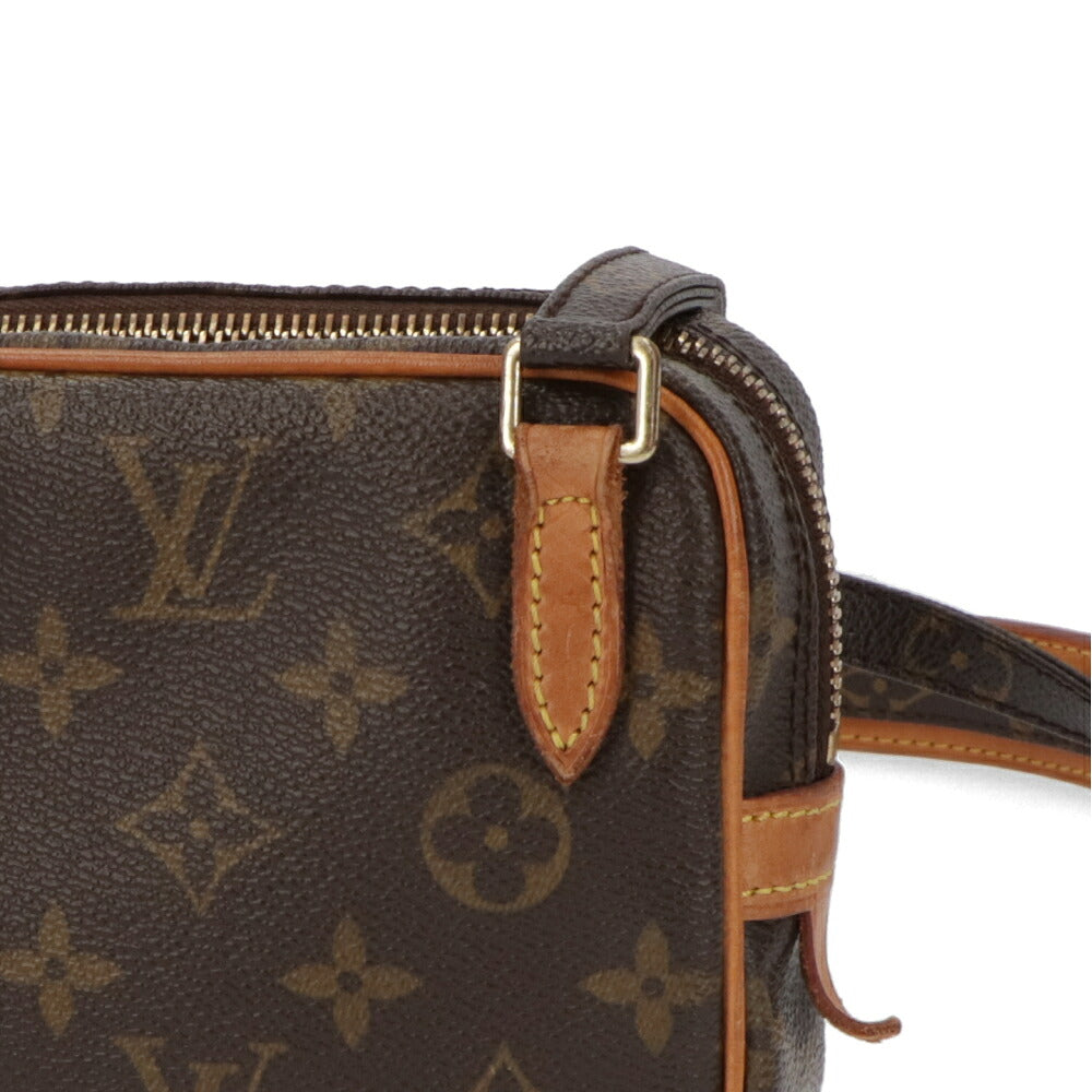 【中古/Bランク】 LOUIS VUITTON ルイ ヴィトン レディース バッグ ショルダーバッグ ポシェット・マルリーバンドリエール ブラウン系 モノグラムキャンバス シリアルあり ヴィンテージ M51828