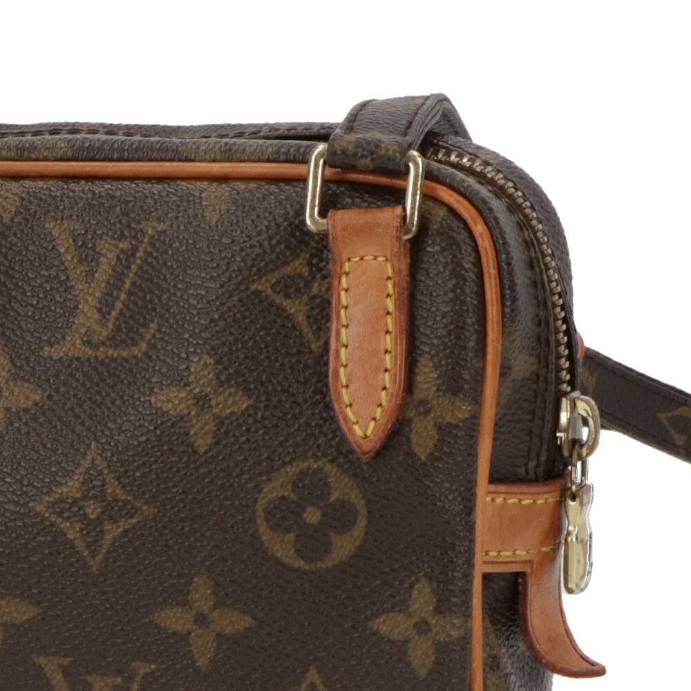 【中古/Bランク】 LOUIS VUITTON ルイ ヴィトン レディース バッグ ショルダーバッグ ポシェット・マルリーバンドリエール ブラウン系 モノグラムキャンバス シリアルあり ヴィンテージ M51828