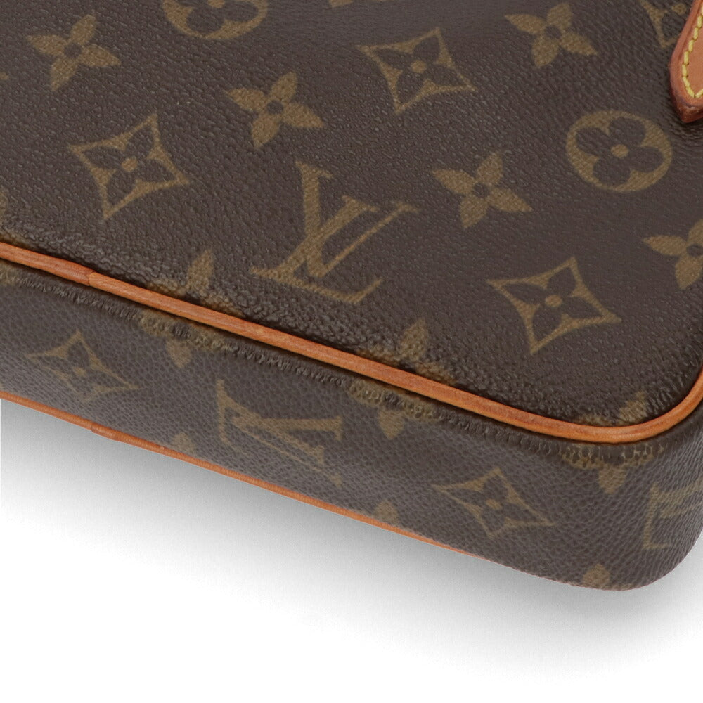 【中古/Bランク】 LOUIS VUITTON ルイ ヴィトン レディース バッグ ショルダーバッグ ポシェット・マルリーバンドリエール ブラウン系 モノグラムキャンバス シリアルあり ヴィンテージ M51828