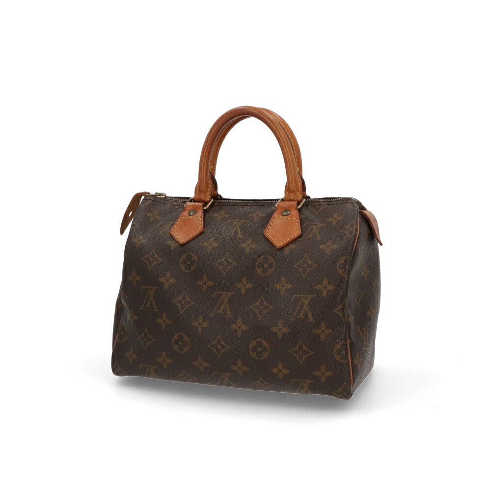 【中古/Bランク】LOUIS VUITTON ルイ ヴィトン レディース ハンドバッグ スピーディ25 ブラウン系 モノグラムキャンバス シリアルあり ヴィンテージ M41528